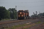 BNSF 7212 a wb z train 